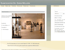 Tablet Screenshot of kunstkontor.com